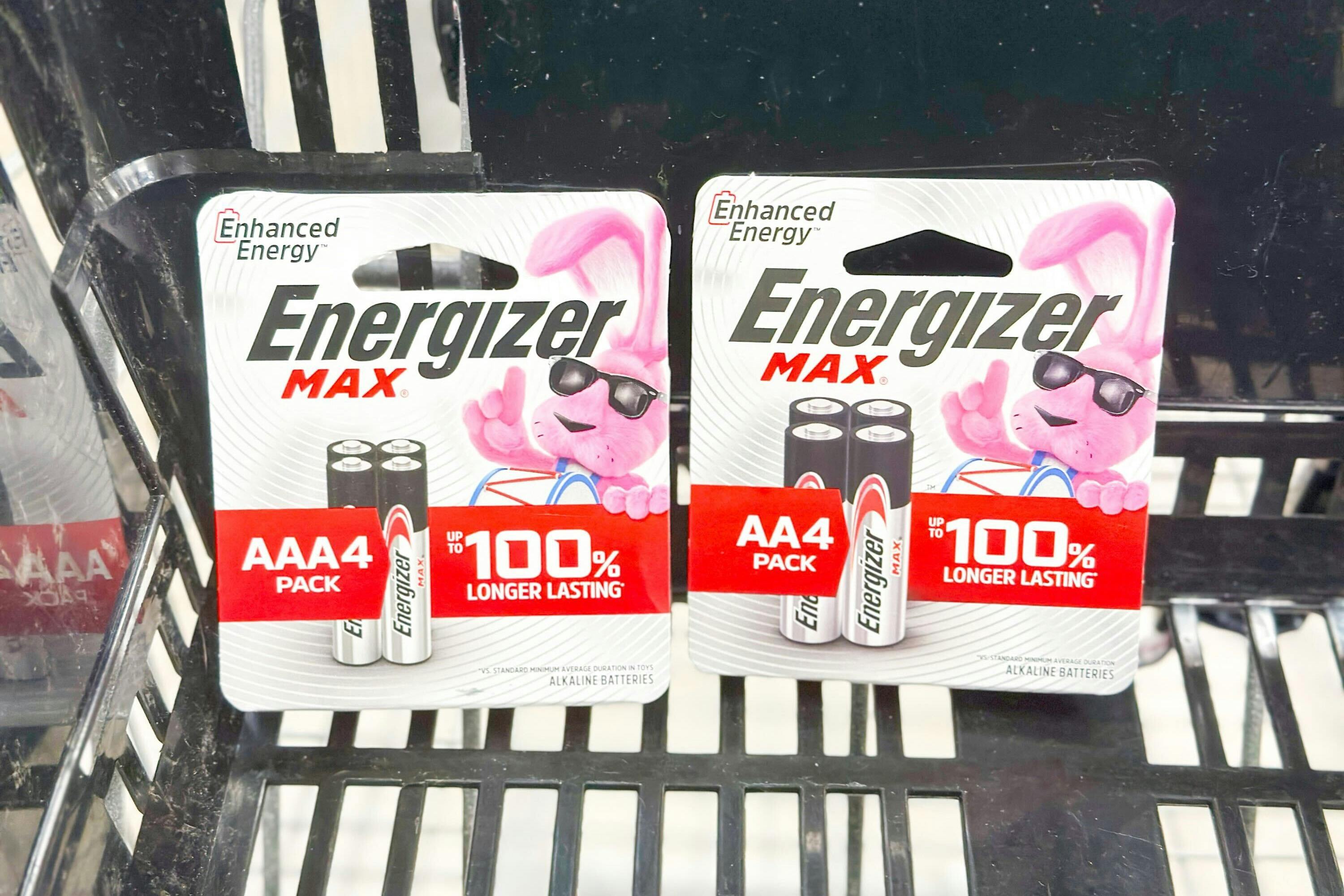energizer batteries in shopping basket