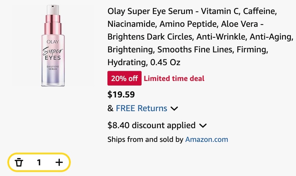 Olay Super Eye Serum