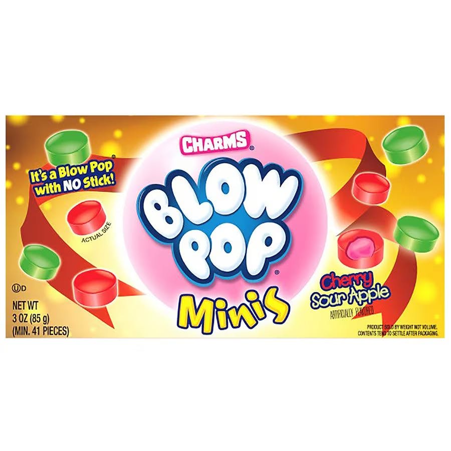 3 Blow Pop Minis Boxes