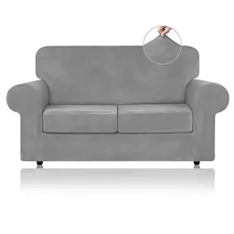 Velvet Stretch Couch Cover