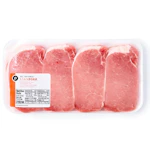 2 Publix Lean Pork Loin Chops Packs