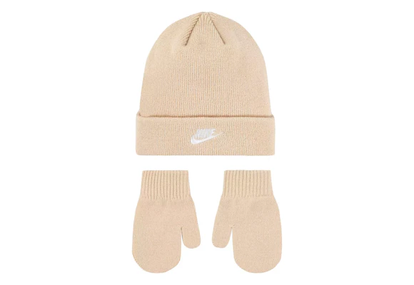 Nike Toddler Beanie and Mittens Set