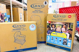 Graco Car Seats and Basinet, Over 50% Off at Target card image