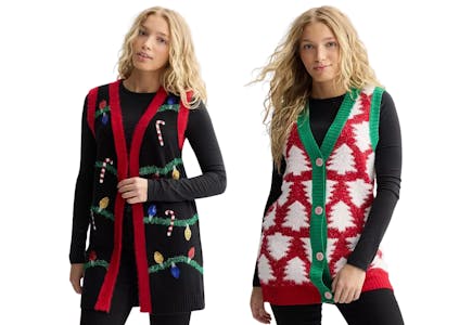 Jolidays Women’s Holiday Vest