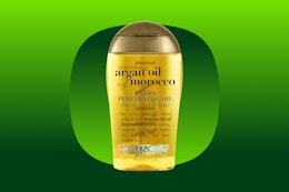 OGX Argan Oil Hair Treatment, as Low as $3.79 on Amazon card image