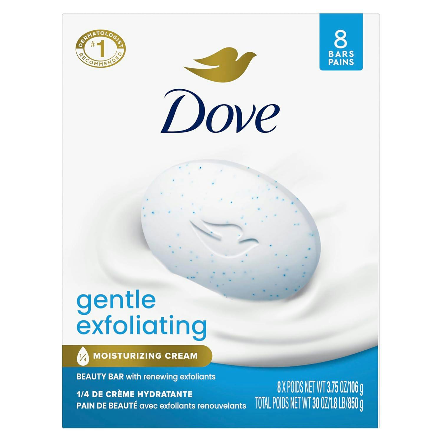 Dove Beauty Bar Soap 8-Pack