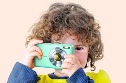 Walmart Flash Sale: $31 Kids' Camera (Reg. $68) — Includes 32GB Card card image