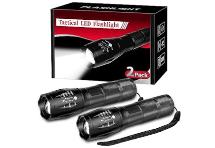 Tactical Flashlight Set