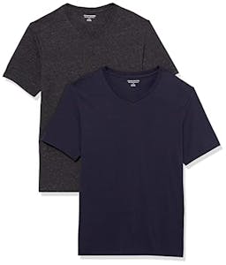 Amazon Essentials Men's V-Neck Shirt Set