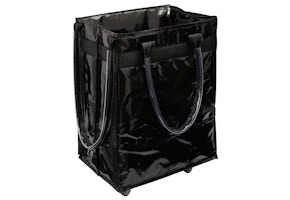 Live In Style Foldable Rolling Tote