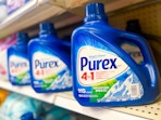 purex laundry detergent sitting on a target shelf