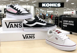 kohl's vans shoes