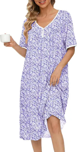 Ekouaer Women's Nightgown