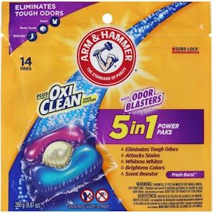 4 Arm & Hammer Power Paks Bags