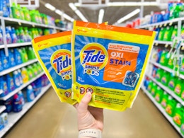 Easy Tide Pods Deal: $2.19 per Pack at Walmart With Ibotta card image