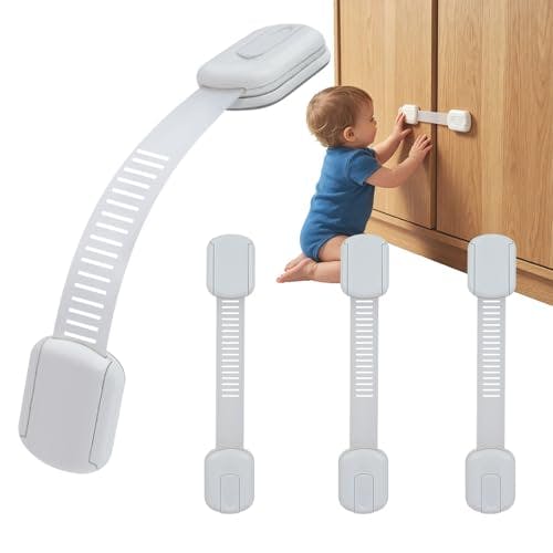Child Proof Cabinet Locks 4-Pack