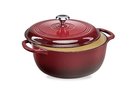 Cast-Iron Round Dutch Oven