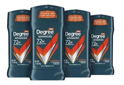 Degree Deodorant 4-Pack