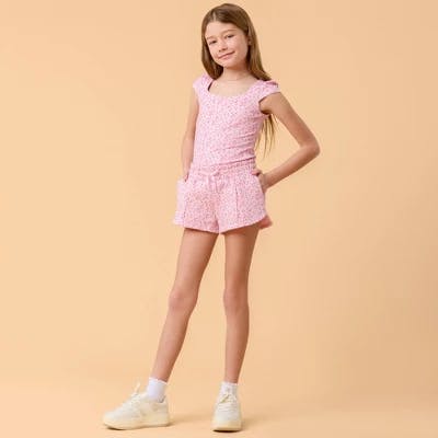 Kids' Marshmallow Dolphin Shorts