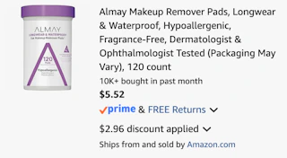 Amazon Almay Makeup Remover Pads 2026