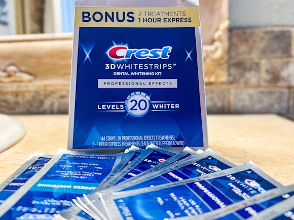 Crest 3D Whitestrips Drop to Prime Day Prices: Just $28.49 (Reg. $45.99)