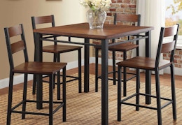Better Homes & Gardens 5-Piece Dining Set, Now Just $142 at Walmart card image