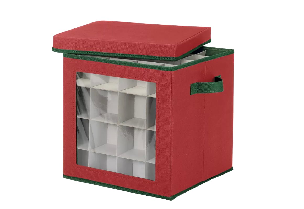 Whitmor Ornament Storage Box