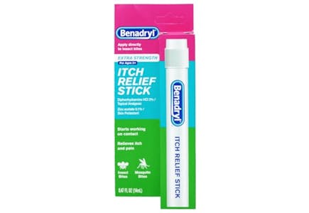 Benadryl Itch Relief Stick