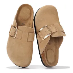 Women's Leather Clogs