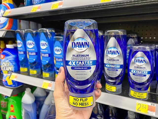 3 Dawn EZ-Squeeze Dish Soap and 2 Sponges, as Low as $11.21 on Amazon card image