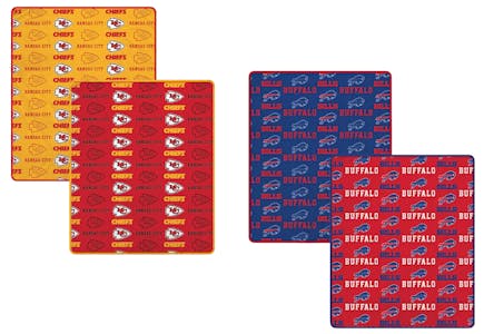 NFL Blanket Set