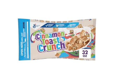 Cinnamon Toast Crunch Cereal