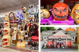 Home Depot Halloween Sale: Up to 75% Off Animatronics, Inflatables, More card image