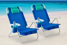 Shopper-Favorite Backpack Beach Chairs, Now Only $50 at Walmart (Reg. $70) card image
