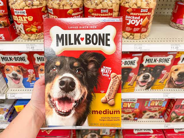 Milk-Bone Original Dog Treat Biscuits, as Low as $2 on Amazon card image