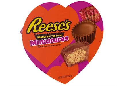 3 Reese's Valentine Hearts