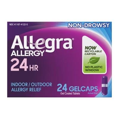 Allegra Allergy Relief Gelcaps