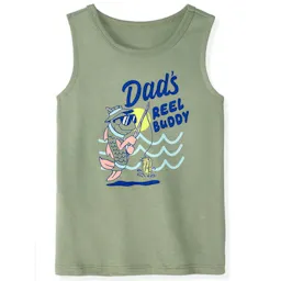 Kids' Cotton Graphic Tank Top