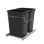 Double Pullout Trash Can