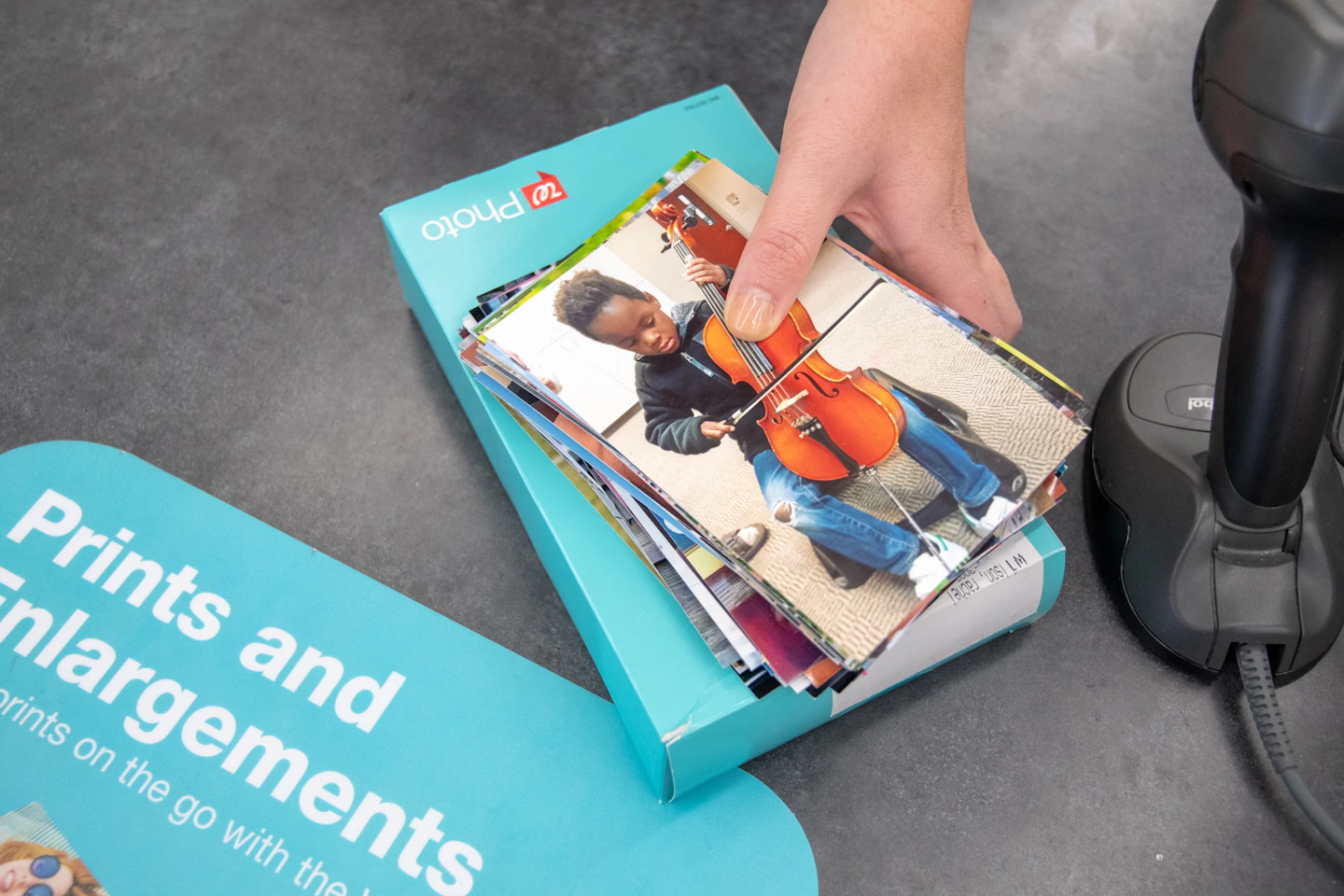 A collage of photos on a personalized item, showcasing the versatility of Walgreens Photo Printing