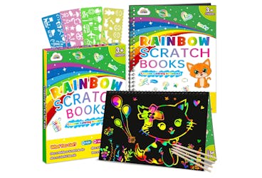 Rainbow Scratch Paper Books, as Low as $6.99 on  (Reg. $10+) - The  Krazy Coupon Lady