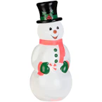 Holiday Living Snowman Blow Mold