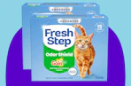 cat litter in two boxes