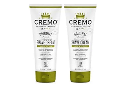Cremo Shave Cream 2-Pack