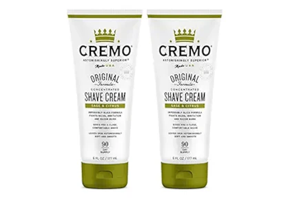 Cremo Shave Cream 2-Pack