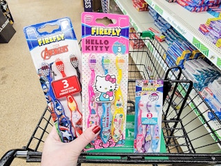kids character toothbrushes