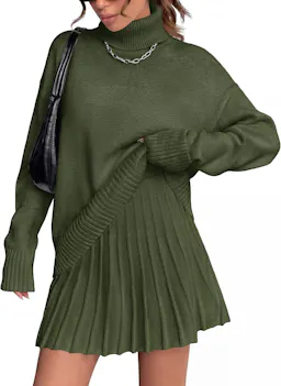 Women's 2-Piece Sweater Skirt Set