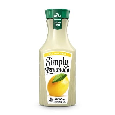 2 Simply Lemonade Bottles