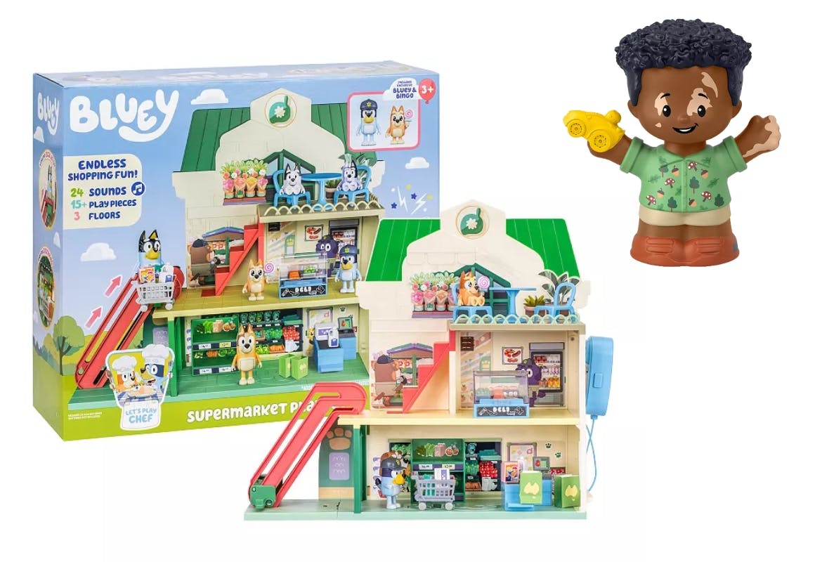 Bluey Play Set + Toy