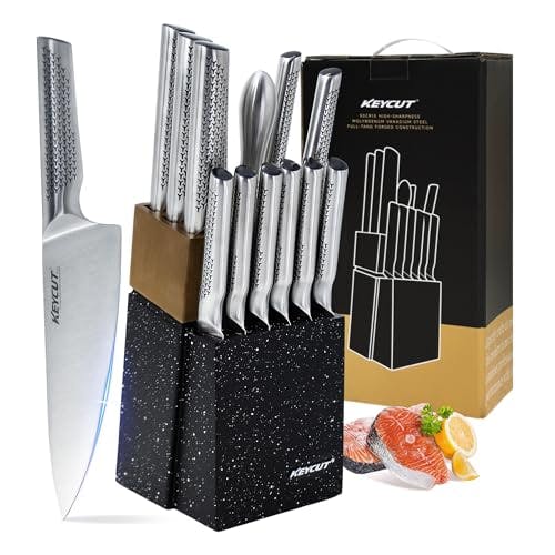 Knife Set with Block